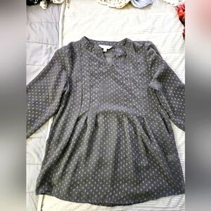 Charming Charlie Gray Women's Top Size M